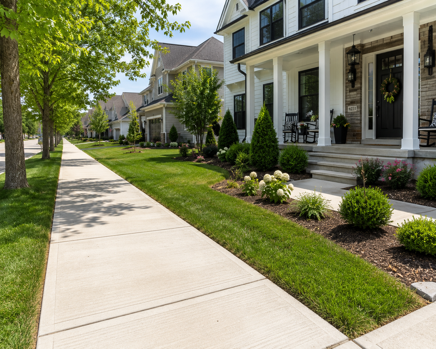 Concrete Sidewalks