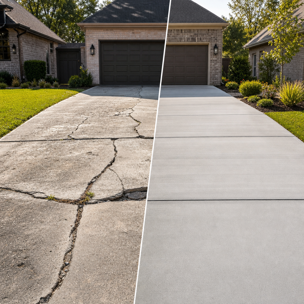 Driveway Repair Versus Replacement: Complete Cost Guide for Lafayette Homeowners