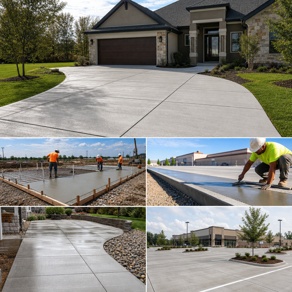Foundation Slabs and Driveway Contractors in Lafayette, Louisiana