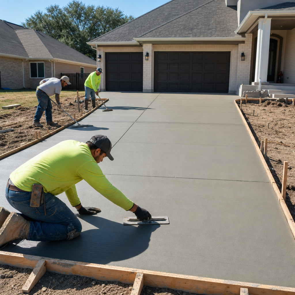 Concrete Driveway Curing Time: Complete Lafayette Guide
