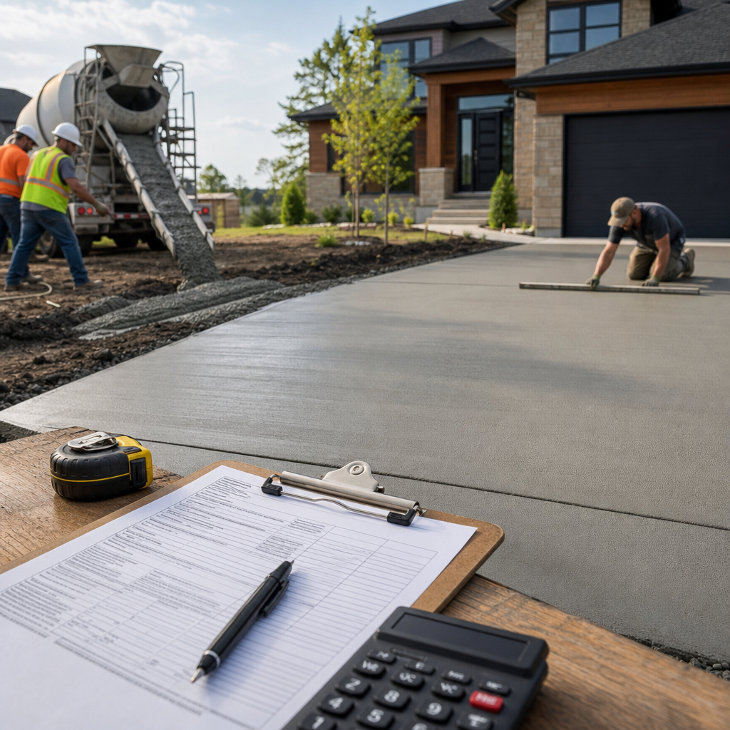 How to Compare Concrete Driveway Replacement Estimates Like a Pro