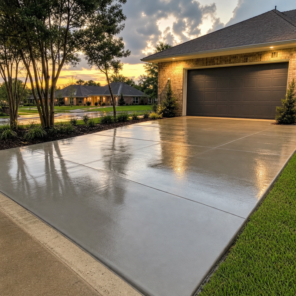 How Long Do Concrete Driveways Last in South Louisiana’s Climate