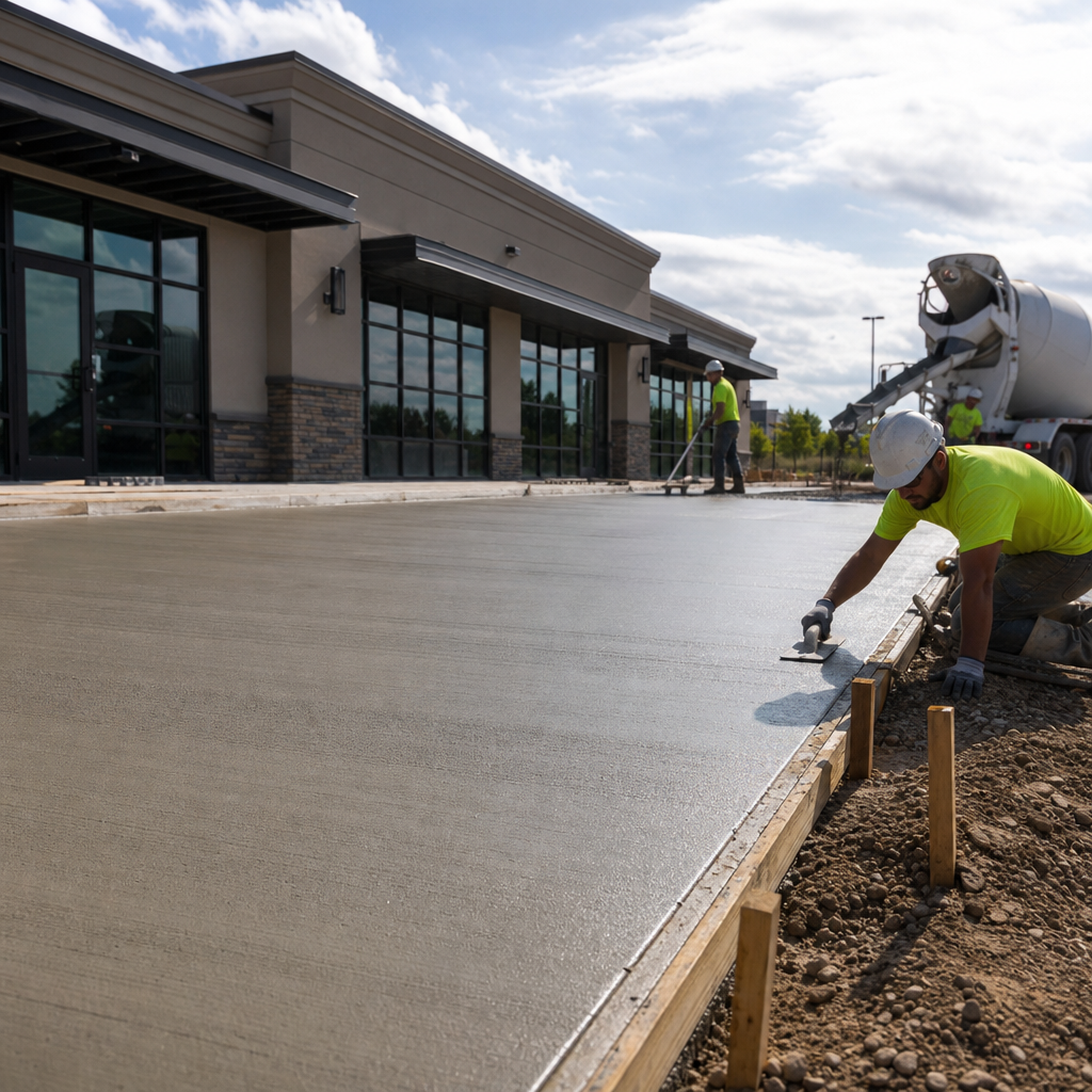 Commercial Concrete Contractors for Businesses in Lafayette, Louisiana