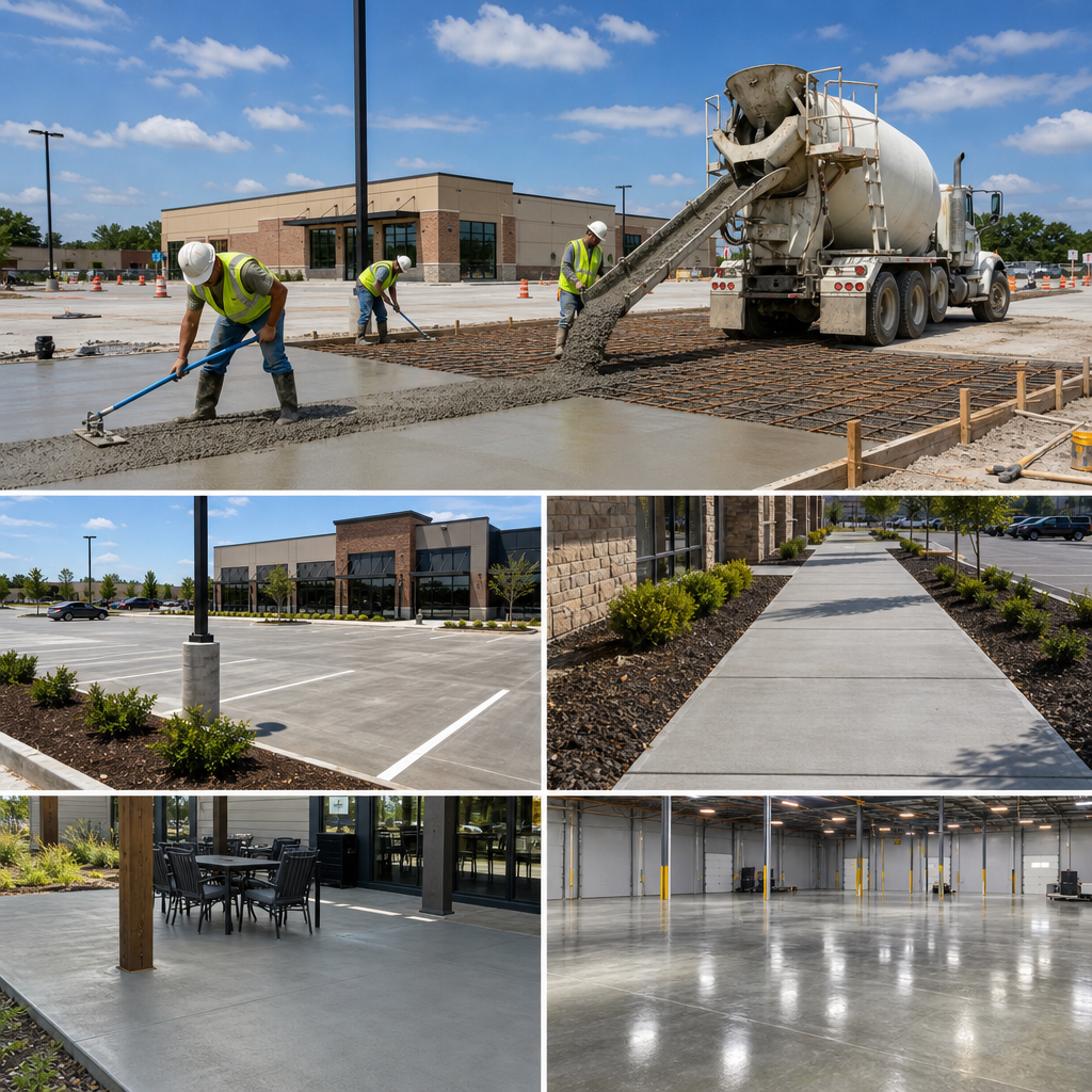 Top-Rated Commercial Concrete Contractors in Lafayette LA: Our Complete Services