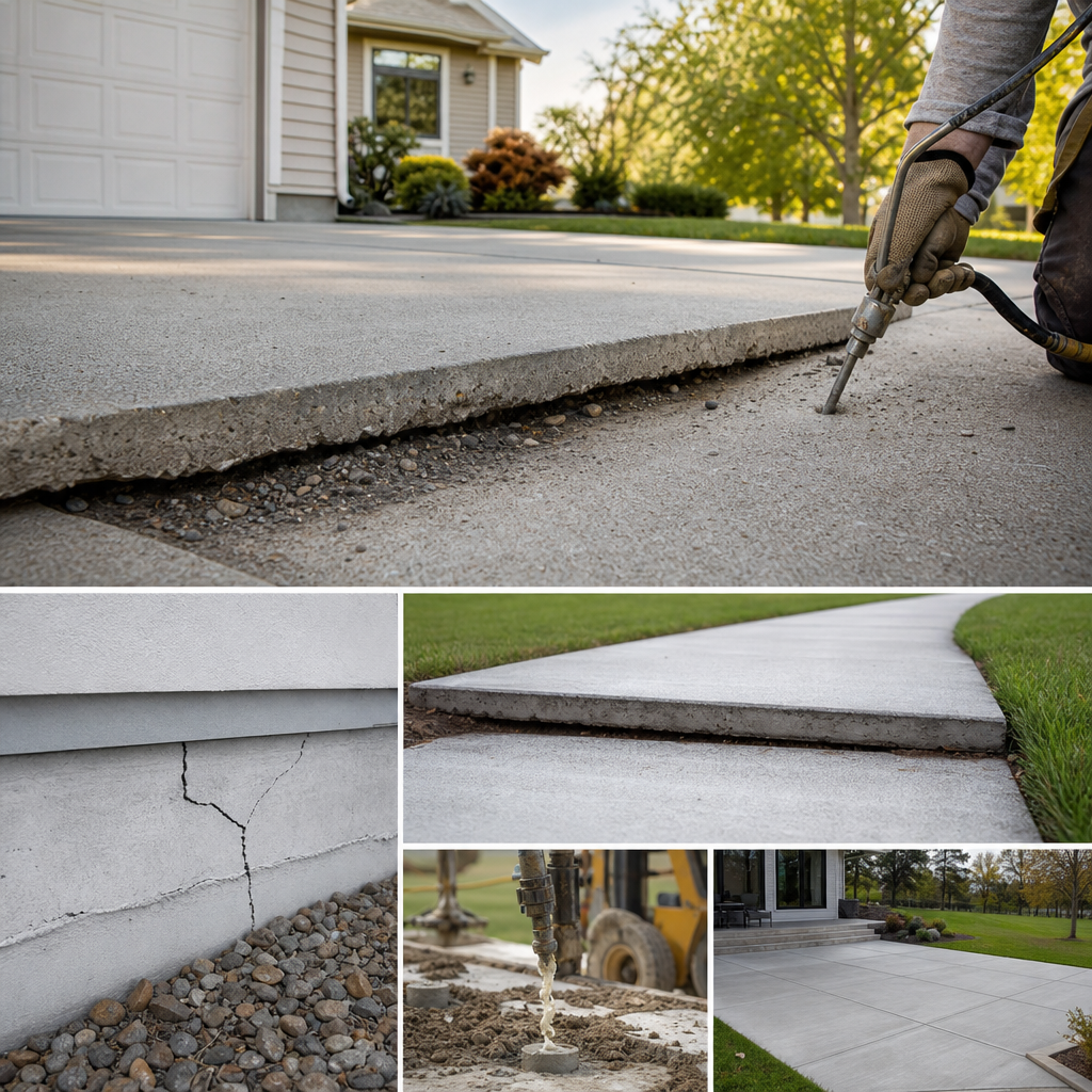Concrete Leveling and Repair Price Ranges for Lafayette Residents