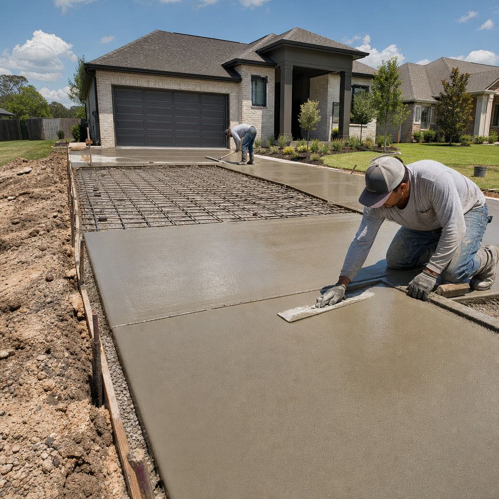Driveway Replacement Timeline: What to Expect from Conkrete Workz