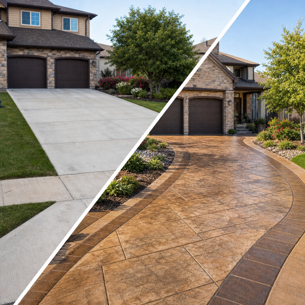 Decorative Concrete Driveways in Lafayette: Style Meets Durability