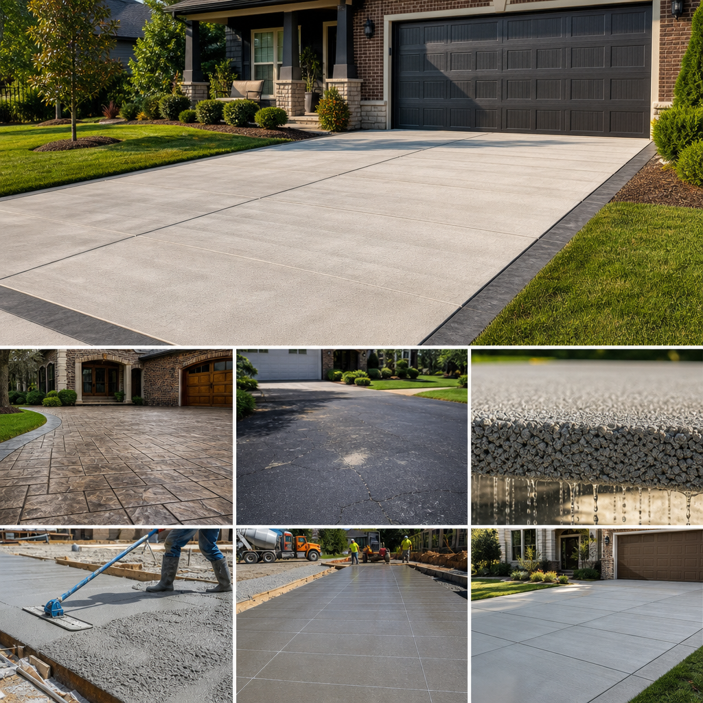 7 Best Residential Driveway Replacement Options for Lafayette, LA Homeowners
