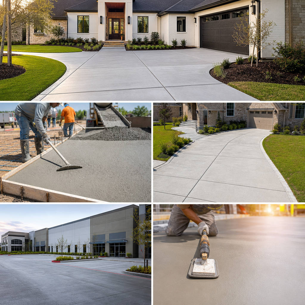 Top-Rated Concrete Driveway Contractors in Lafayette: Your Complete Hiring Guide