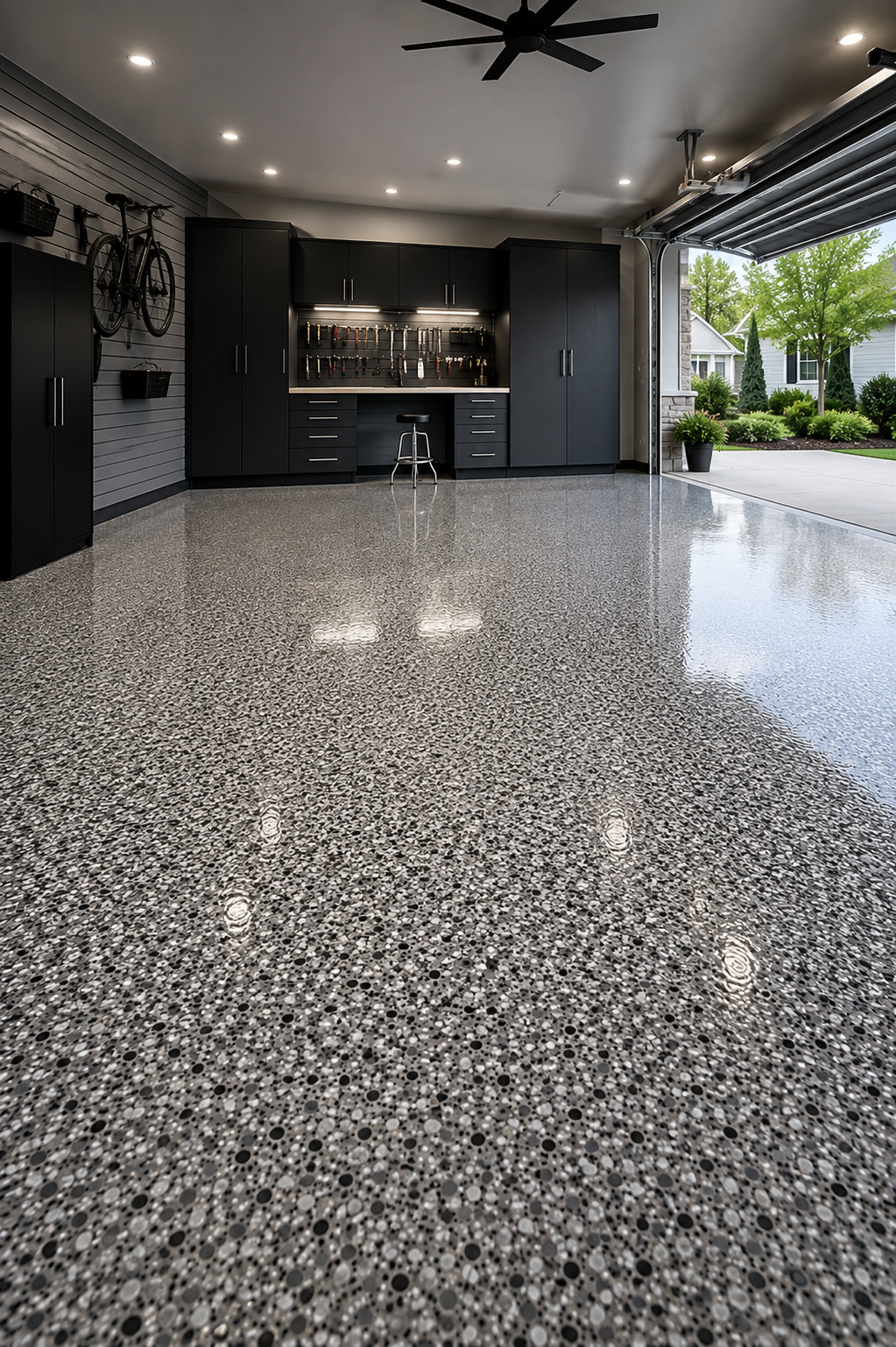 Professional garage floor coating in Lafayette Louisiana