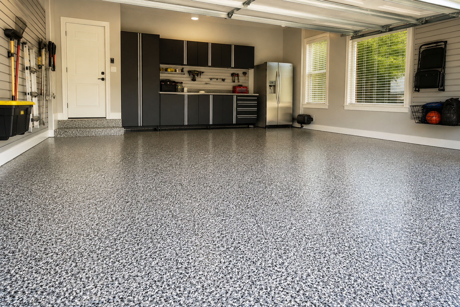 Garage floor coatings in Lafayette LA