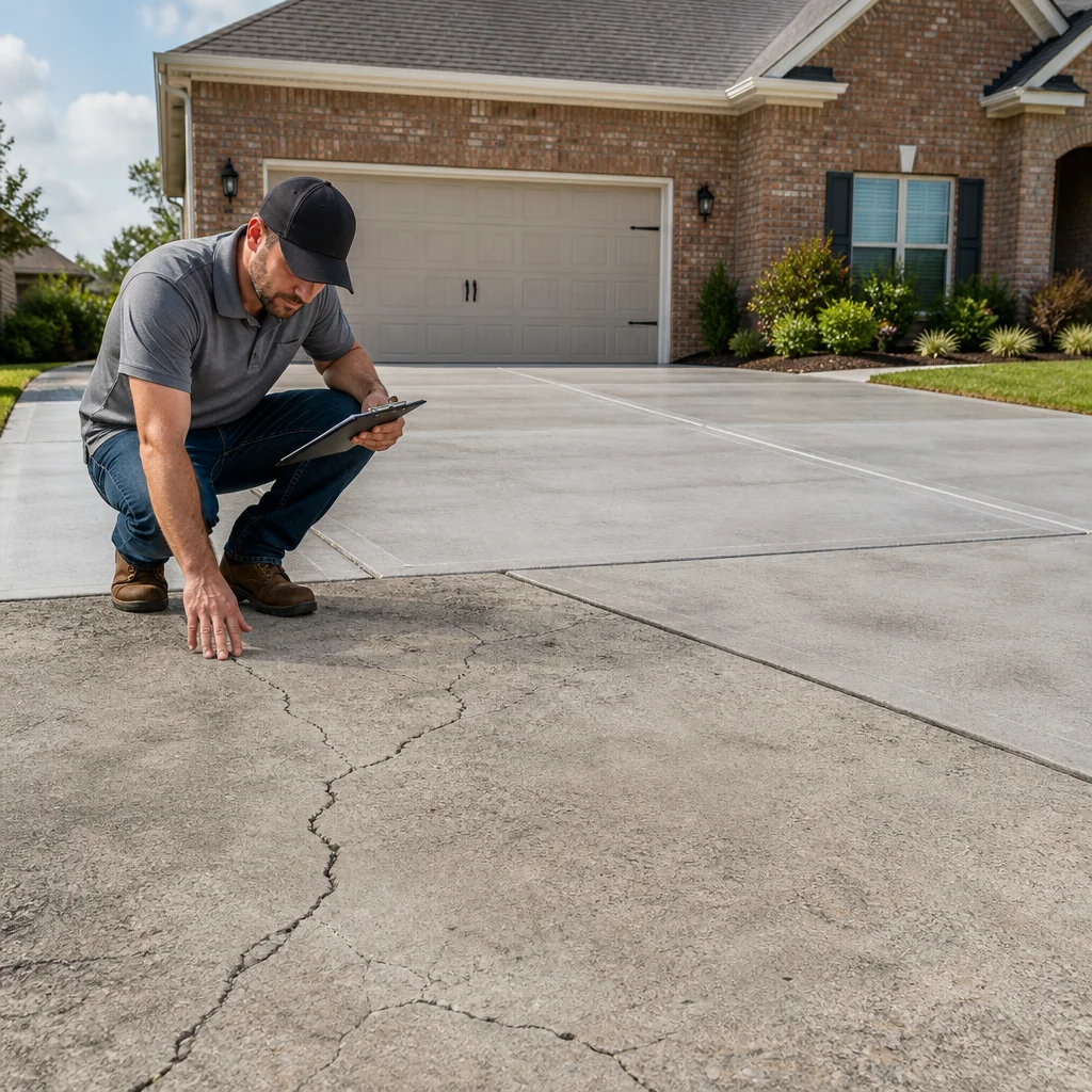 Concrete Driveway Repair vs. Replacement Guide for Lafayette Homes