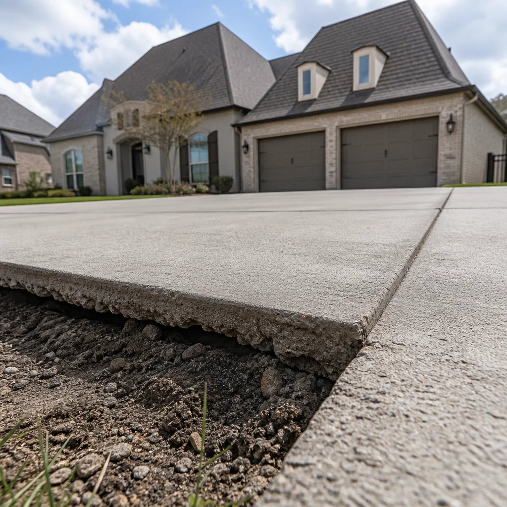 Best Solutions for Fixing Sunken Driveways in Lafayette’s Clay Soil