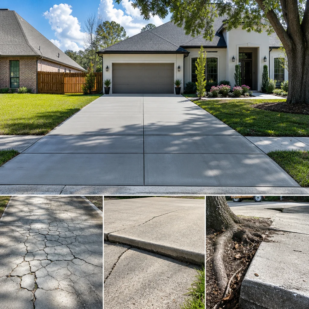 Complete Guide to Residential Concrete Driveway Replacement Costs in Lafayette
