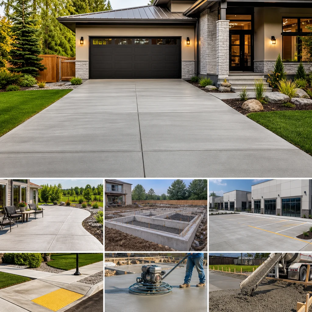 Why Concrete Works Outperforms Local Patio and Driveway Competitors