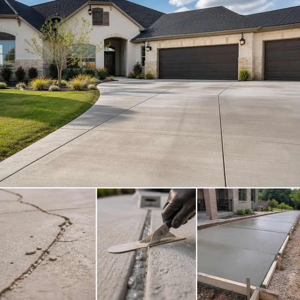 Driveway Replacement vs. Repair: Complete Decision Guide for Lafayette Homeowners