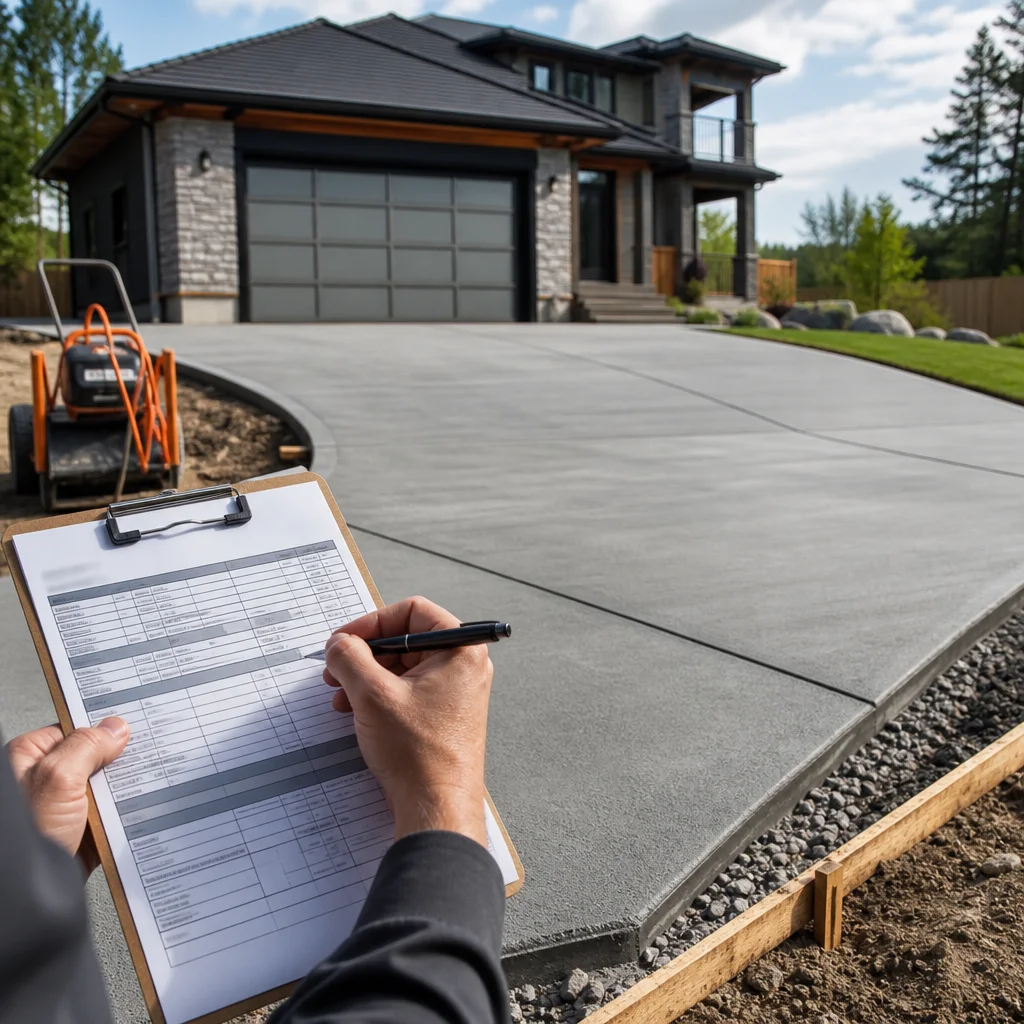 How to Evaluate Concrete Driveway Replacement Estimates Like a Pro