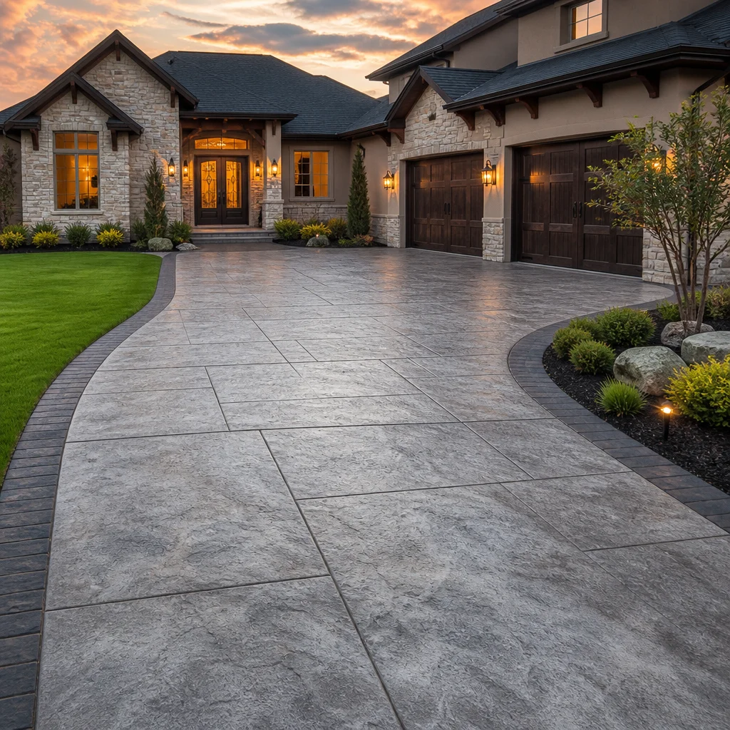 Decorative Concrete Driveway Ideas That Transform Your Lafayette Home