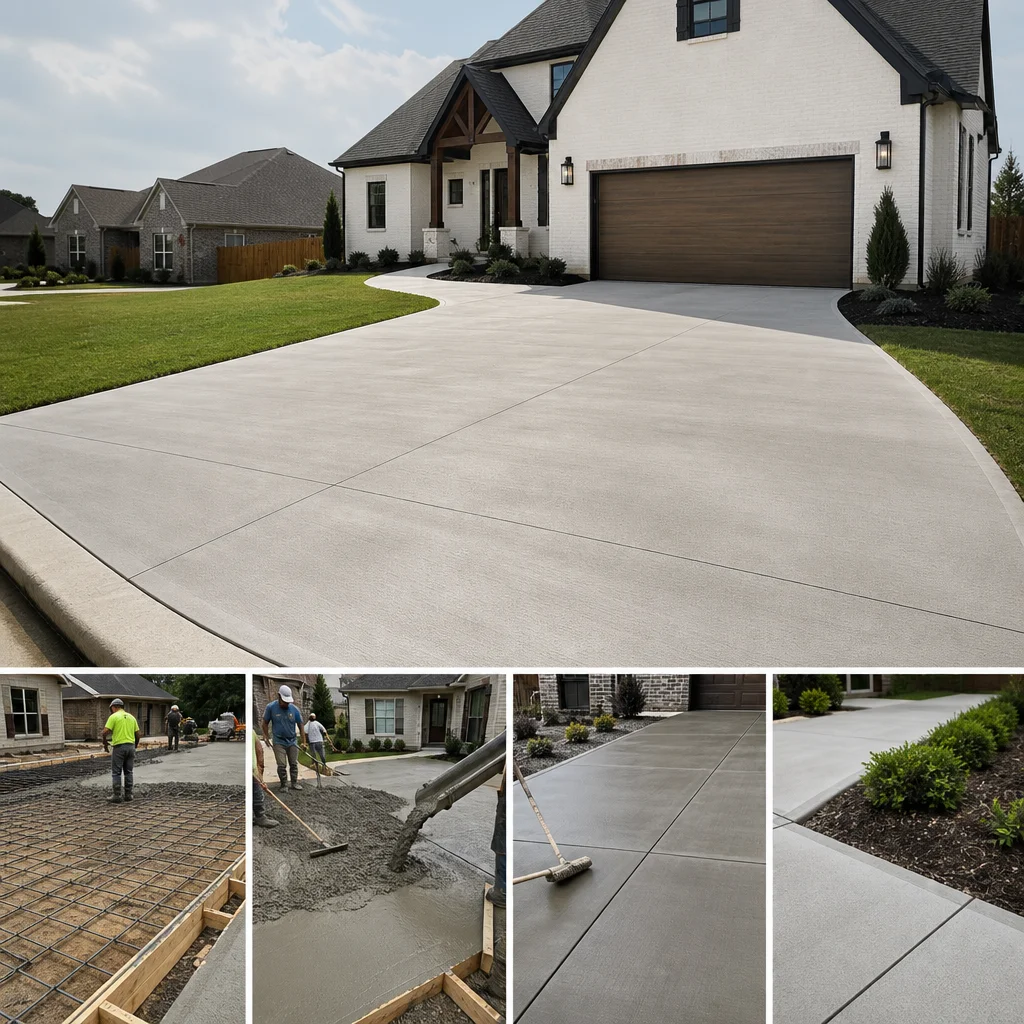 Top Concrete Driveway Contractors in Lafayette, LA: Quality You Can Trust