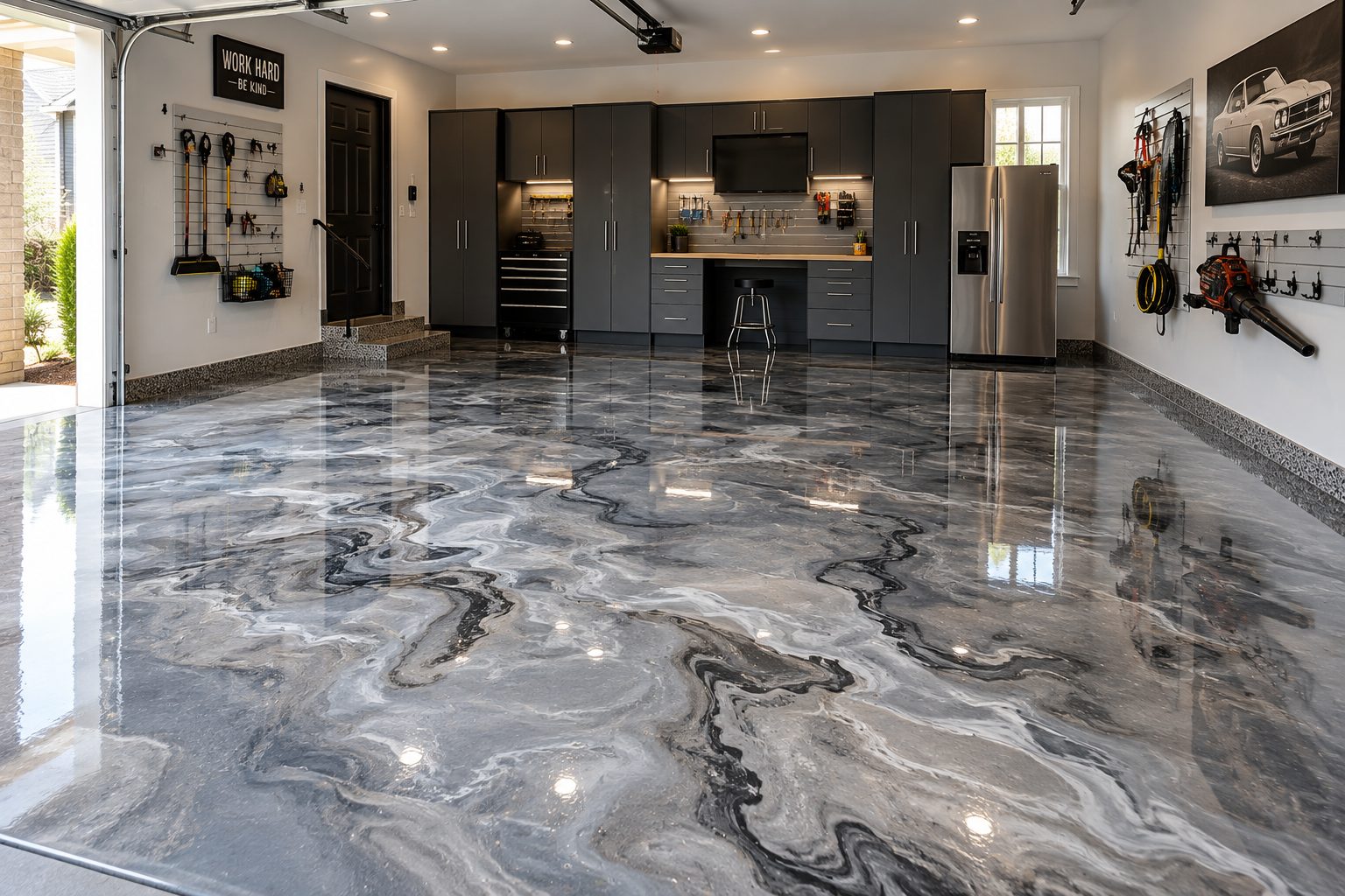 Custom epoxy floor coating Lafayette Louisiana