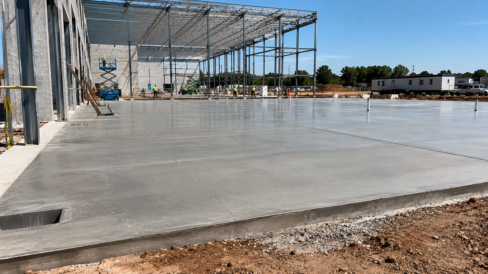 Commercial concrete services in Lafayette LA