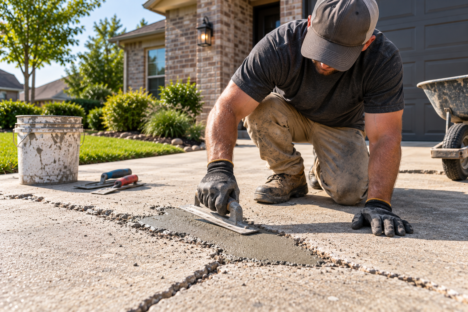 Concrete repair contractor in Lafayette Louisiana